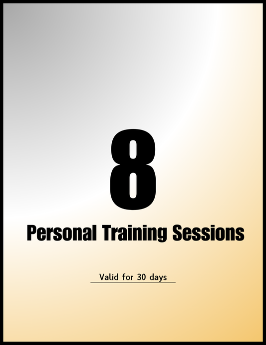 8 Personal Training Sessions